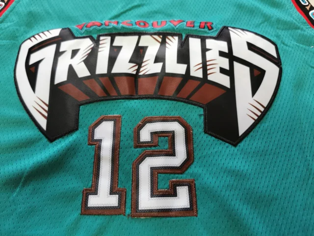 NBA耐克球迷版灰熊队12#贾-莫兰特复古绿色球衣4_